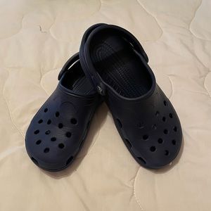 Navy blue unisex Crocs